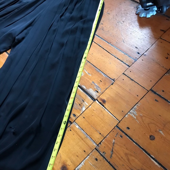 Rachel Zoe black draped pants/Palazzo size 12 New With Tag - Picture 9 of 12